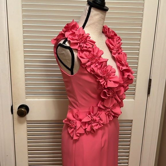 Antonio Melani Breast Cancer Awareness Capsule Mary-Cathryn Crepe Dress, Size 2 - Picture 11 of 17